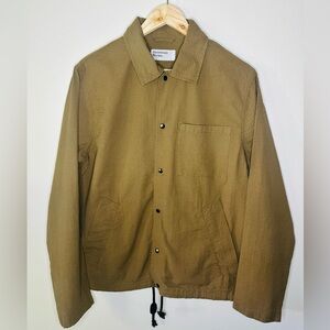 Universal works Porto Jacket In Olive Merida Seersucker,medium,vintage brand new